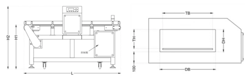 Metal Detector for Food, Pharmaceutical, Plastic, Chemical, Toy Industry